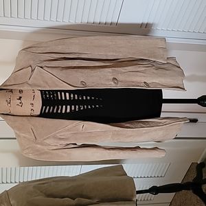 Genuine Leather tan jacket